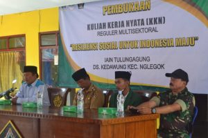 Opening of the IAIN Tulungagung KKN 2020 Desa Kedawung Kecamatan Nglegok