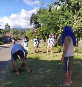 Kerja bakti Dusun Krajan, Desa Resapombo sebagai jalan kebersamaan