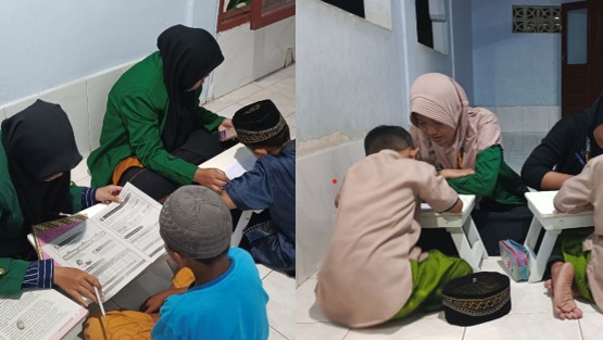 Mahasiswa KKN UIN Sayyid Ali Rahmatullah Tulungagung Gelar Program Bimbingan Belajar untuk Tingkatkan Mutu Pendidikan di Desa Sendang