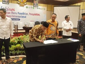 Penandatanganan MOU Antar LP2M Se-Persemakmuran