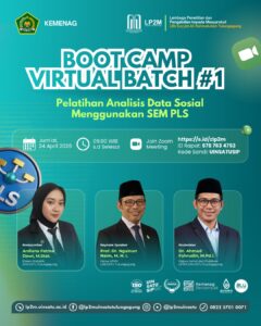 BOOTCAMP VIRTUAL BATCH #1: Strengthening Multidisciplinary Research through SEM-PLS