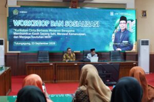 Perkuat Peran Dosen, UIN SATU Tulungagung Gelar Orientasi “Kurikulum Cinta Berbasis Moderasi Beragama”