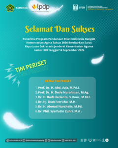 LP2M UIN SATU Tulungagung Ucapkan Selamat kepada Enam Tim Baru Penerima Program Pendanaan Riset Indonesia Bangkit Kementerian Agama Tahun 2026
